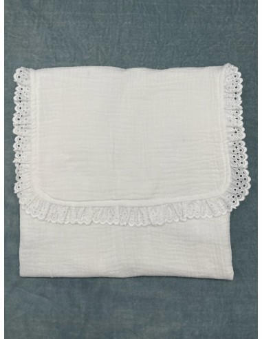 Cambiador Impermeable Gasa Con Bolsillos