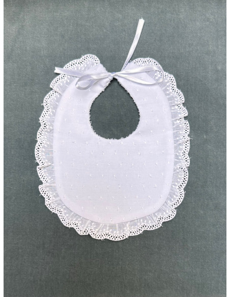 Babero Plumeti Y Rizo Plastificado