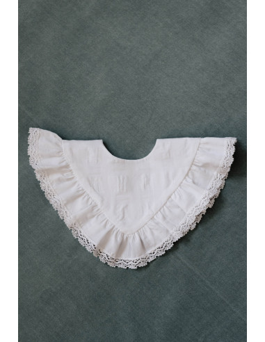 Cuello Pico Tejido Rizado