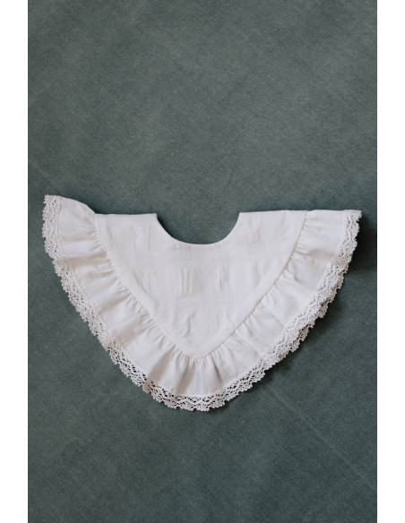 Cuello Pico Tejido Rizado