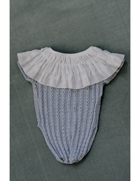 Cuello Rizado Gasa