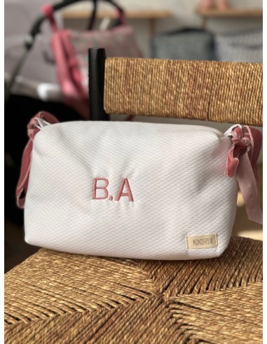Bolsa Neceser Blanca Piqué