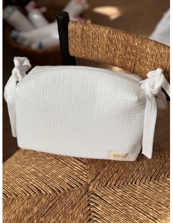 Bolsa Neceser Blanca Bambula