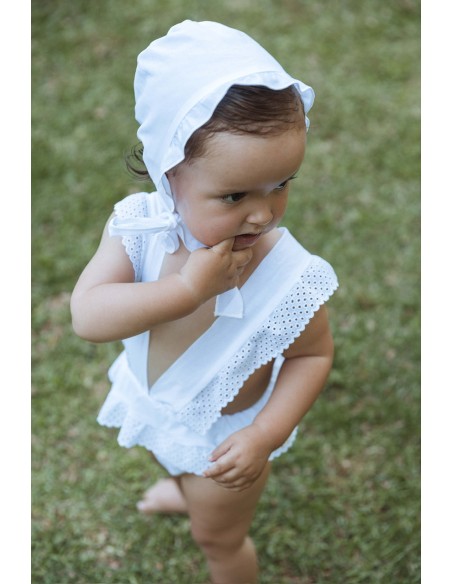 Ranita Lola Blanca Algodón