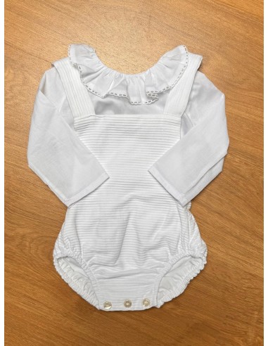 Camisita Batista María Cuello Manga larga