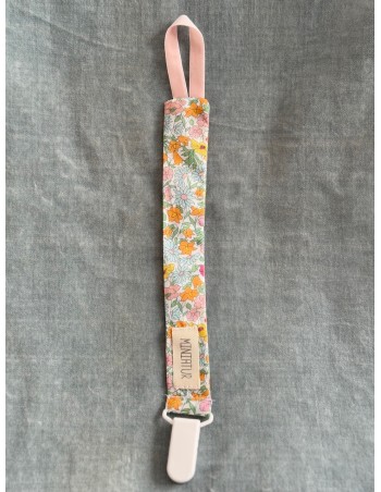 Chupetero Liberty Rosa y Amarillo