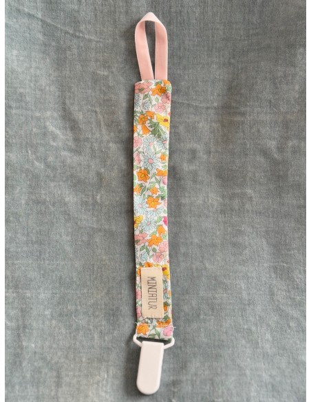 Chupetero Liberty Rosa y Amarillo