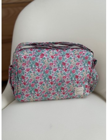 Mini Bolsa Liberty Primavera Rosa Estampada