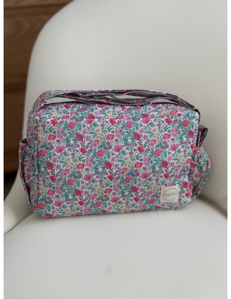 Mini Bolsa Liberty Primavera Rosa Estampada