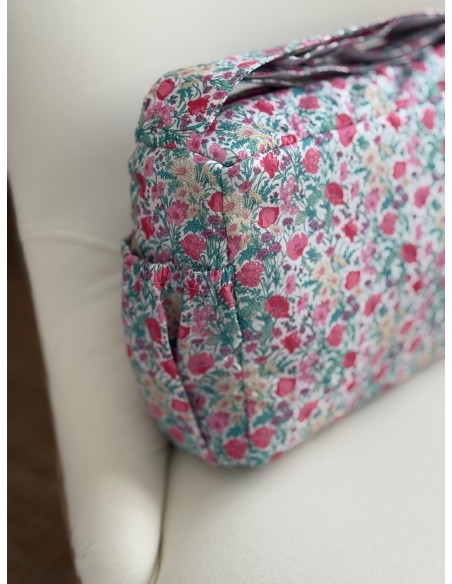 Mini Bolsa Liberty Primavera Rosa Estampada