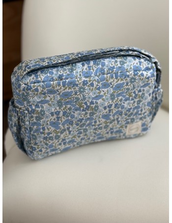 Mini Bolsa Liberty Primavera Azul Estampada