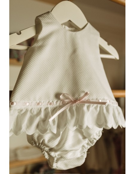 Vestido/Jesusito Sofía Piqué Pasacintas