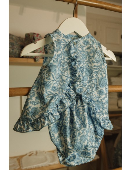 Vestido/Jesusito Liberty Flor Azul