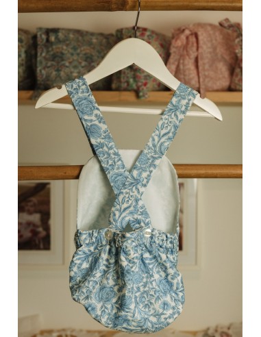 Ranita Liberty Flor Azul Redonda