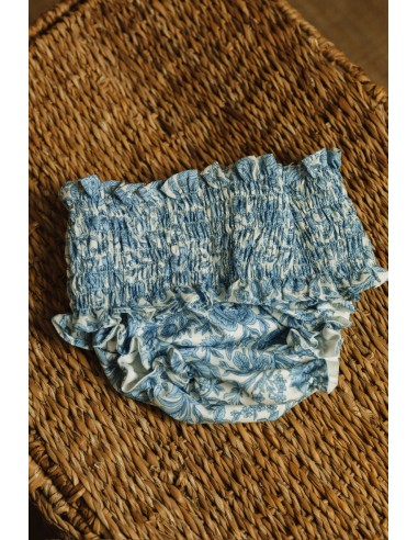 Culetín Liberty Flor Azul