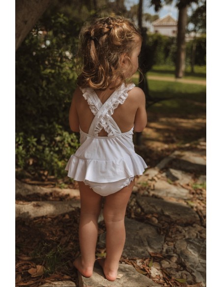 Bañador Bailarina Blanco