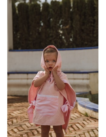 Poncho Lunaritos Rosa