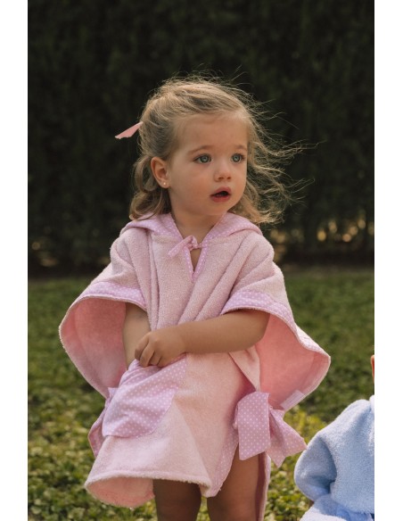 Poncho Lunaritos Rosa