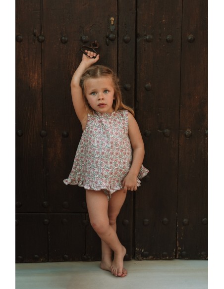 Vestido/Jesusito Liberty Amapolas