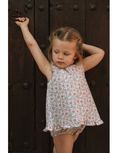 Vestido/Jesusito Liberty Amapolas