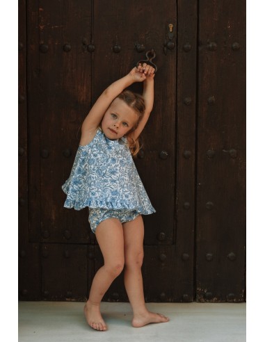 Vestido/Jesusito Liberty Flor Azul