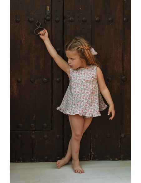Vestido/Jesusito Liberty Amapolas