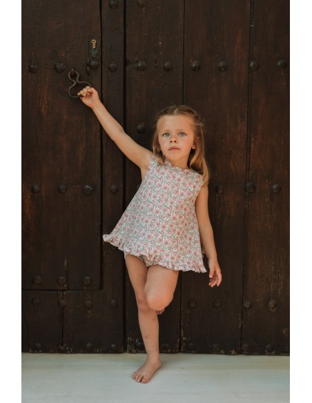 Vestido/Jesusito Liberty Amapolas