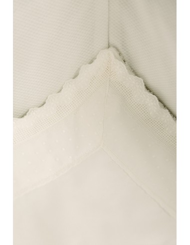 Bajera Entredós Pico Con Rizo Capazo/Mini cuna