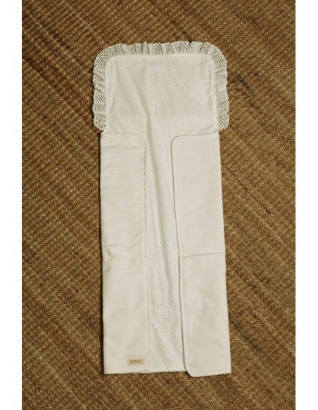 Cambiador Impermeable Piqué Con Bolsillos