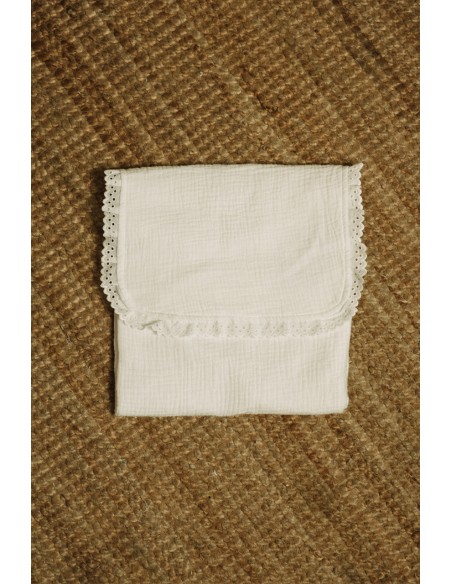 Cambiador Impermeable Gasa Con Bolsillos