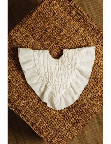 Cuello Batista Fruncido y Volantes