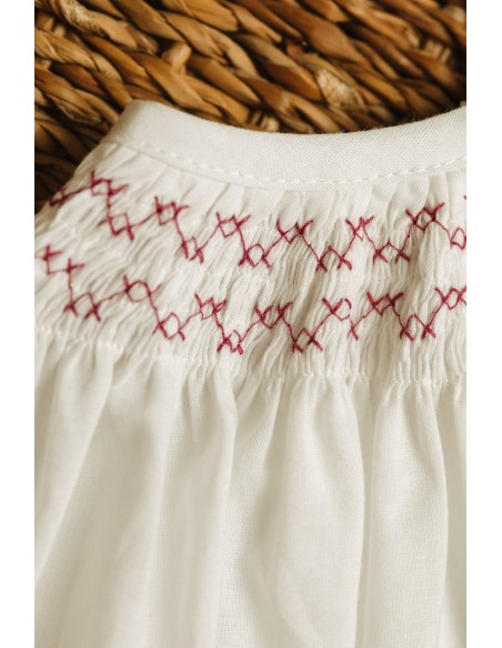 Cuello Bordado Cruces