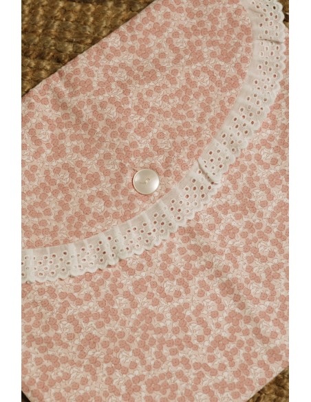 Bolsa de Muda Florecitas Rosa
