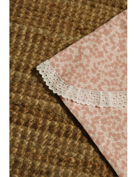 Bolsa de Muda Florecitas Rosa
