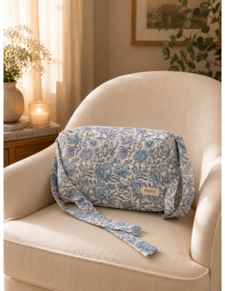 Bolsa Neceser Liberty Flor Azul
