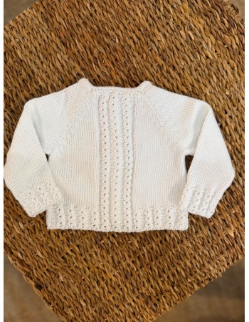 Jersery Ochitos Algodón Blanco 2