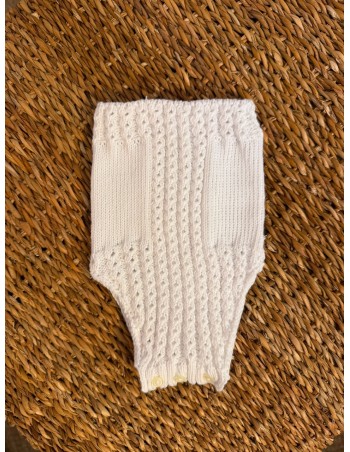 Culetín Algodón Ochitos Blanco