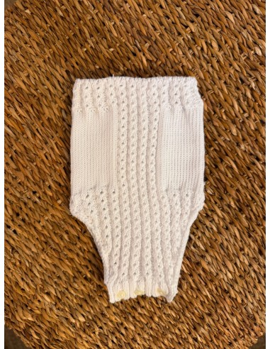 Culetín Algodón Ochitos Blanco