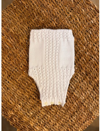 Culetín Algodón Ochitos Blanco 2