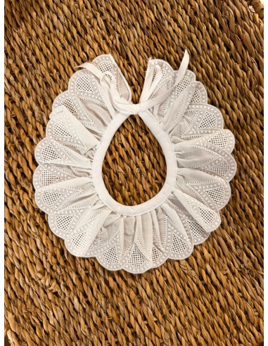 Cuello Tira Bordada Ondas