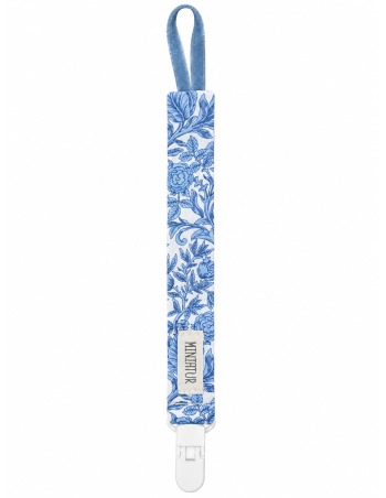 Chupetero Liberty Flor Azul