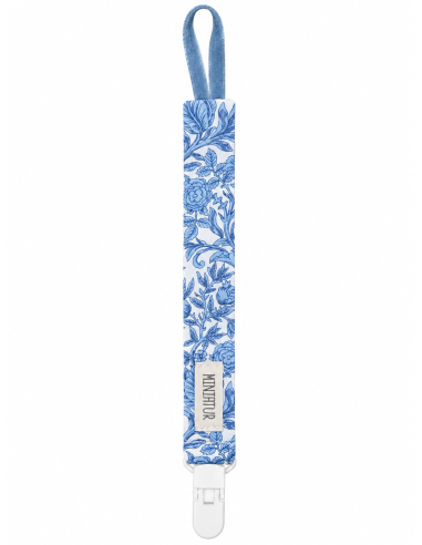 Chupetero Liberty Flor Azul